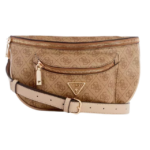 Bolso de Cintura Guess Varsity Brown